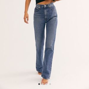 Agolde Vintage Hi-Rise Flare Jeans